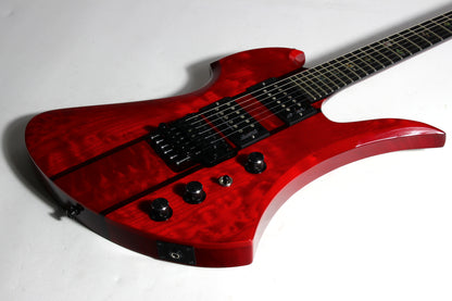 1998 BC Rich USA Mockingbird SL SLASH Transparent Red Floyd Rose!
