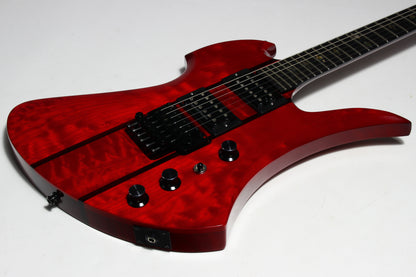1998 BC Rich USA Mockingbird SL SLASH Transparent Red Floyd Rose!