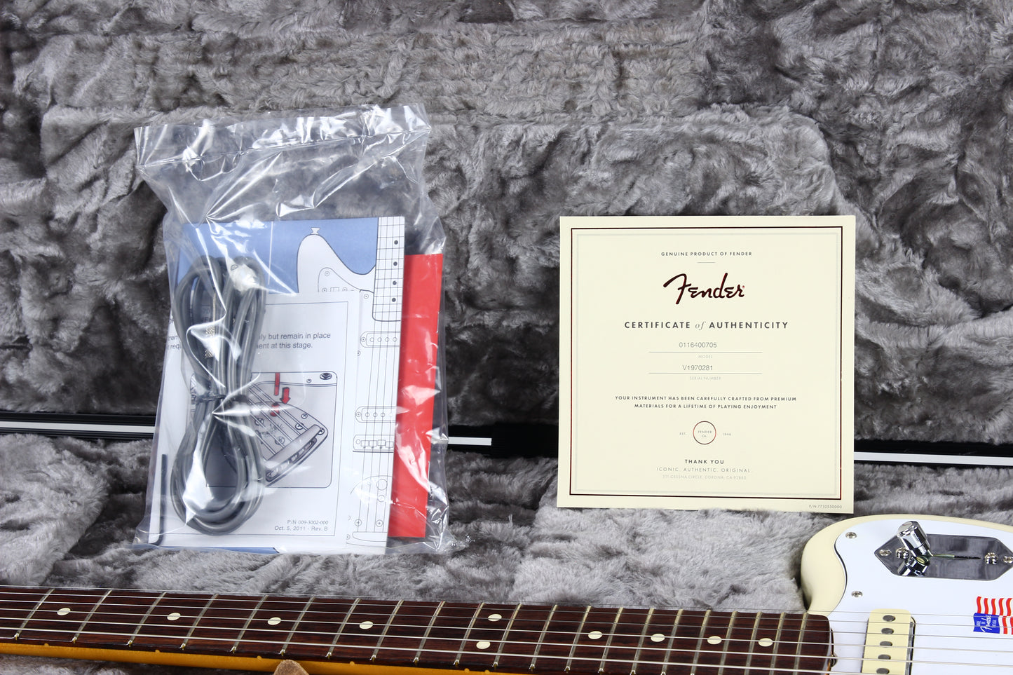 Fender Jaguar Johnny Marr Olympic White | 2020, Rosewood Fingerboard, American Vintage