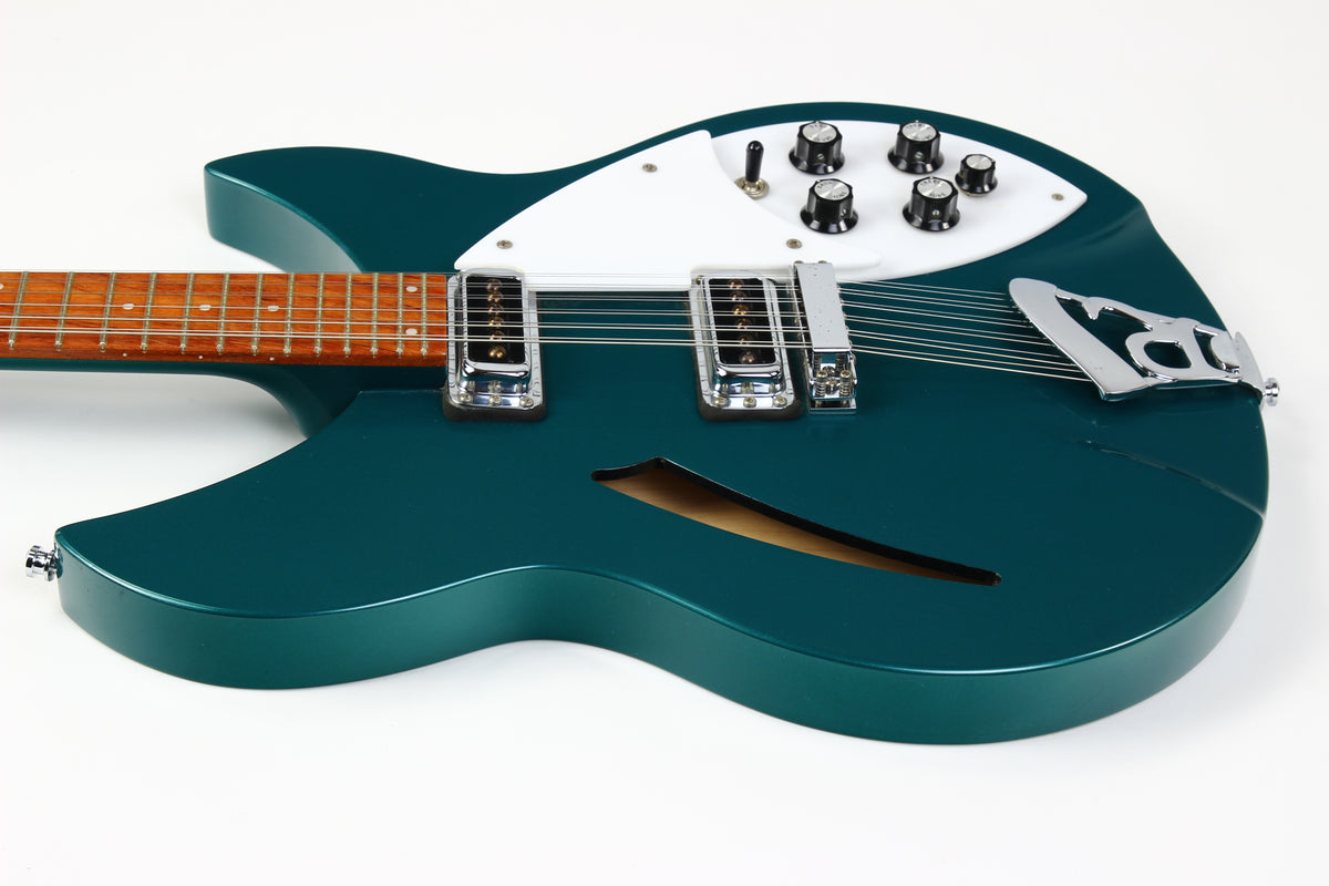 2000 Rickenbacker 330/12 Turquoise 12-String Electric HollowBody Guitar W Original Hard Case