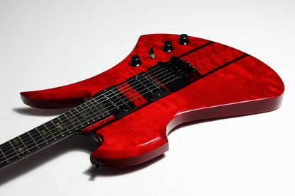 1998 BC Rich USA Mockingbird SL SLASH Transparent Red Floyd Rose!