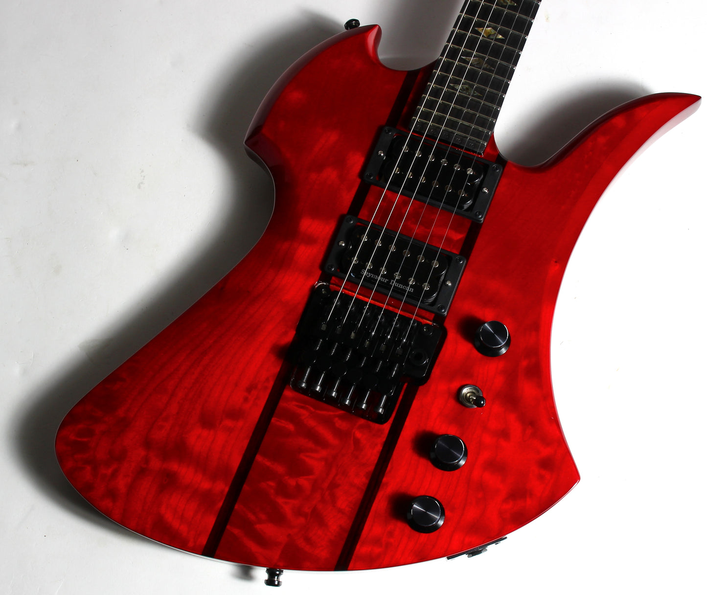 1998 BC Rich USA Mockingbird SL SLASH Transparent Red Floyd Rose!