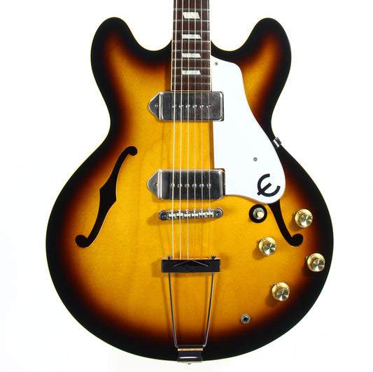 RARE! 2003 Epiphone Japan LTD Edition Casino LQ/VS - NITRO Lacquer Finish, Gibson P90's, Higher-Spec Elitist MIJ! 1965 65