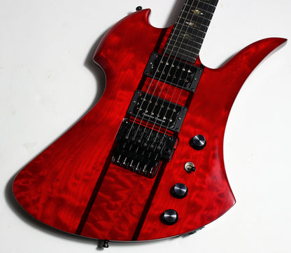 1998 BC Rich USA Mockingbird SL SLASH Transparent Red Floyd Rose!