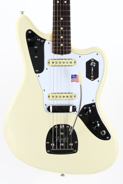 Fender Jaguar Johnny Marr Olympic White | 2020, Rosewood Fingerboard, American Vintage