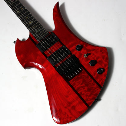 1998 BC Rich USA Mockingbird SL SLASH Transparent Red Floyd Rose!