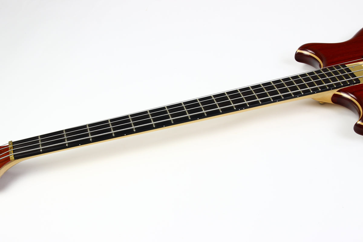 2002 ALEMBIC Custom Short-Scale Electric Bass Guitar Stanley CLARKE Vermilion 4-String