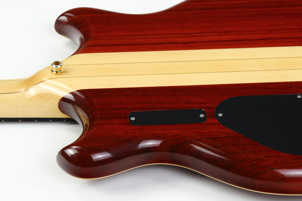 2002 ALEMBIC Custom Short-Scale Electric Bass Guitar Stanley CLARKE Vermilion 4-String