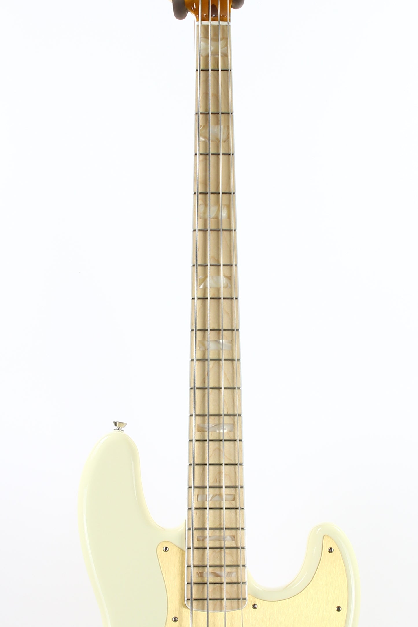 2019 Fender American Mod Shop Jazz Bass Olympic White | Original, '70s Block Inlays, Made in USA