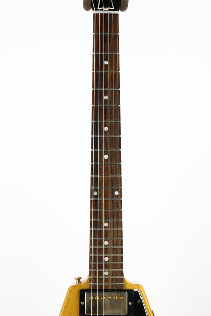 2022 Gibson Custom Shop Historic 1958 Korina '58 Flying V Reissue - Natural, Black Pickguard, SUPER LIGHT!