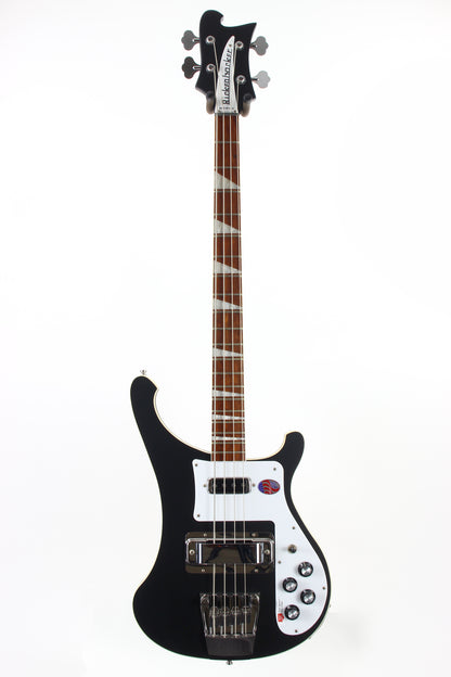 2020 Rickenbacker 4003 Matte Black Electric Bass Guitar | Triangle Inlays, 4000 Series 4001