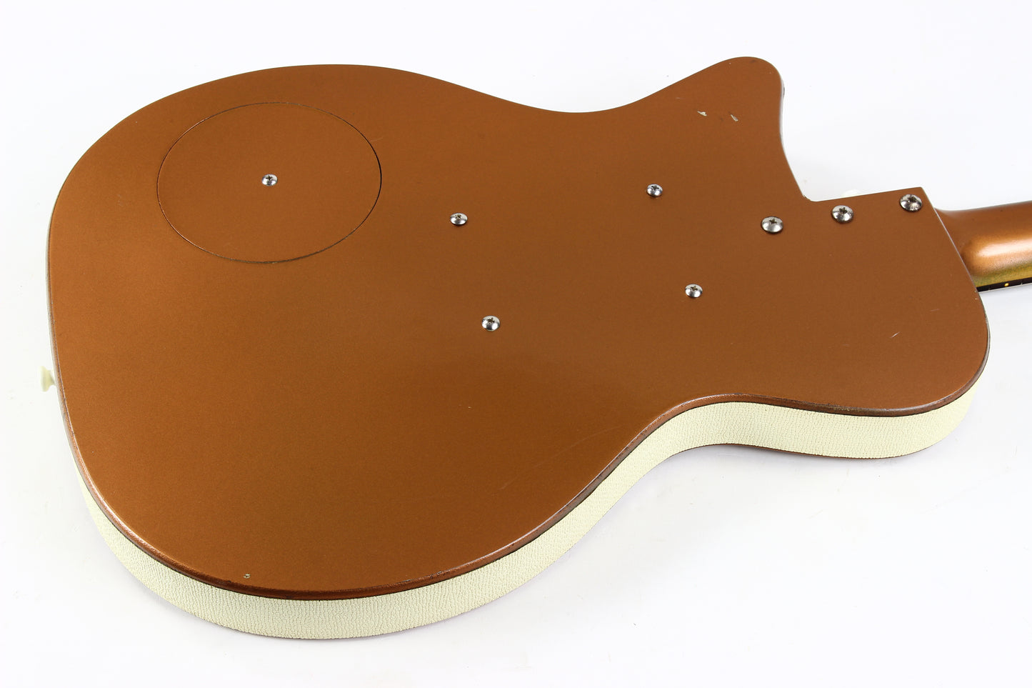 1958 Danelectro SPIEGEL UB-2 Baritone 6-String VI Bass Guitar Copper | Original Coffin Case, EXTREMELY RARE!