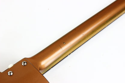 1958 Danelectro SPIEGEL UB-2 Baritone 6-String VI Bass Guitar Copper | Original Coffin Case, EXTREMELY RARE!