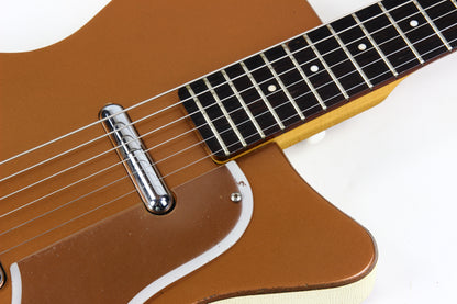 1958 Danelectro SPIEGEL UB-2 Baritone 6-String VI Bass Guitar Copper | Original Coffin Case, EXTREMELY RARE!