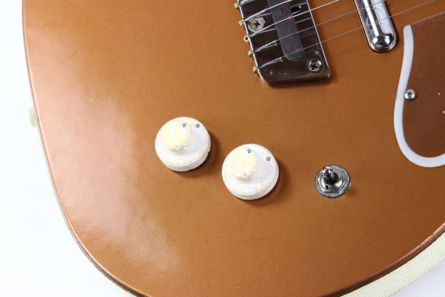 1958 Danelectro SPIEGEL UB-2 Baritone 6-String VI Bass Guitar Copper | Original Coffin Case, EXTREMELY RARE!