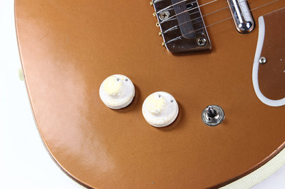 1958 Danelectro SPIEGEL UB-2 Baritone 6-String VI Bass Guitar Copper | Original Coffin Case, EXTREMELY RARE!