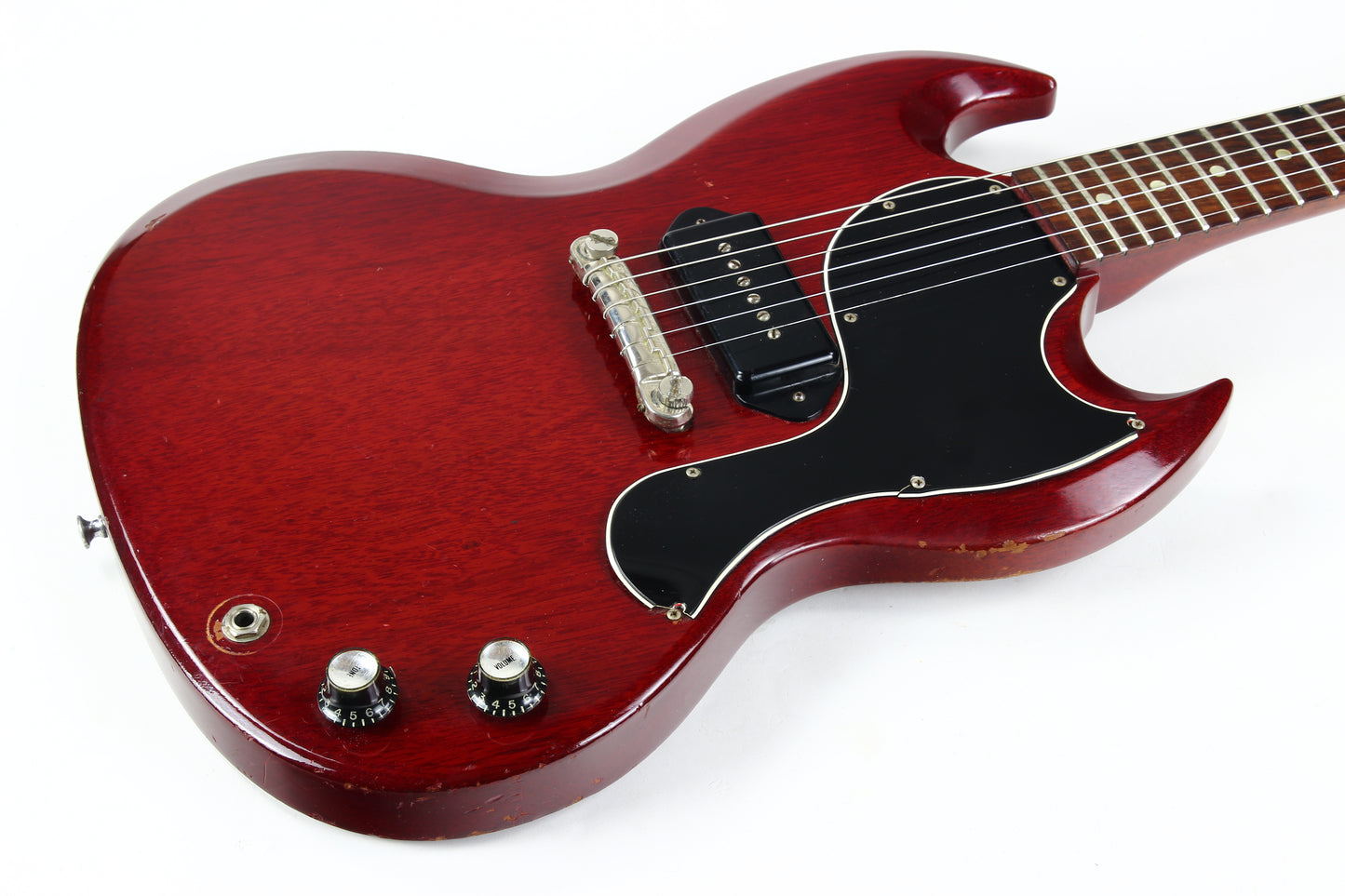 1964 Gibson SG Junior Cherry Red 100% Original Vintage jr. Les Paul Guitar