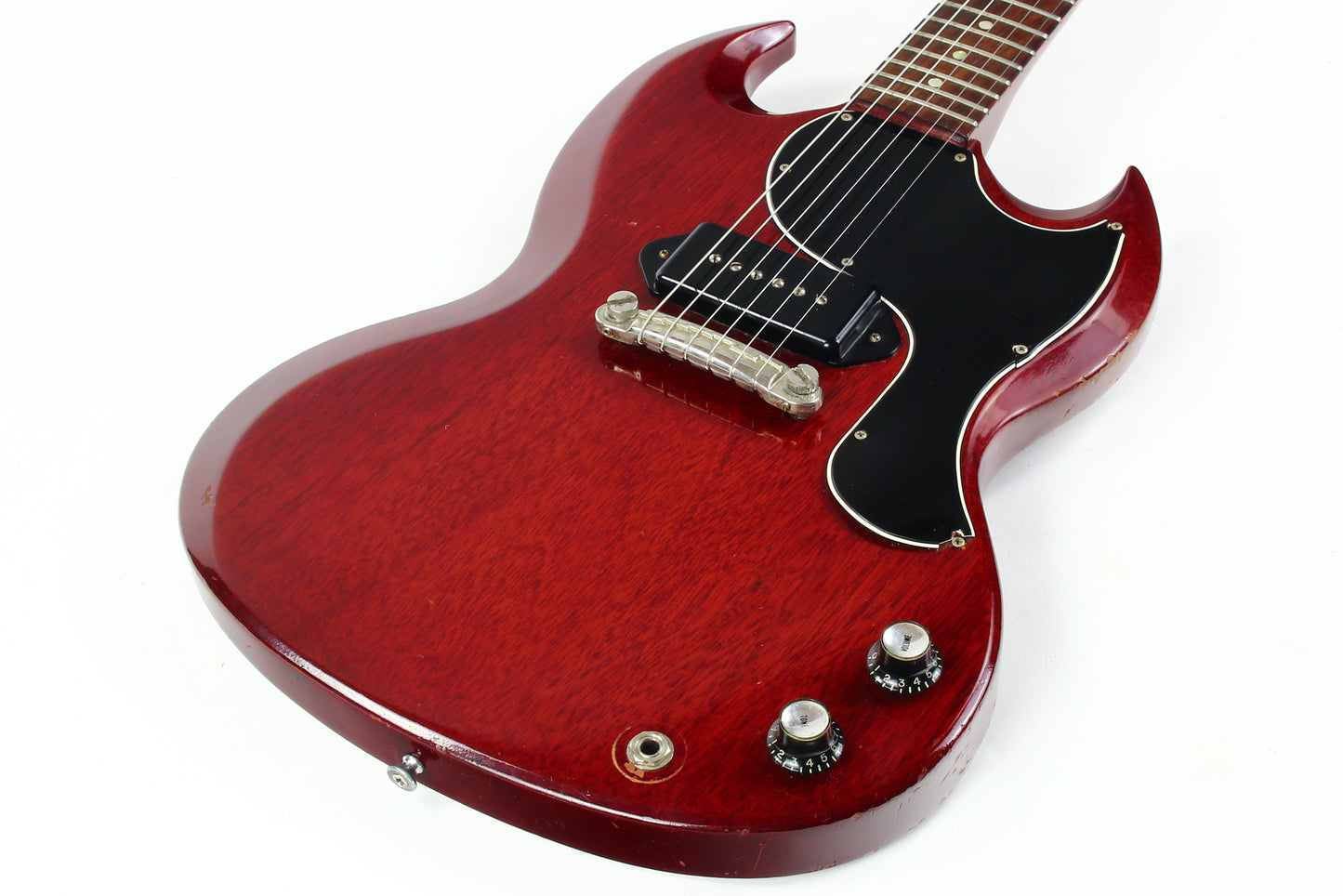1964 Gibson SG Junior Cherry Red 100% Original Vintage jr. Les Paul Guitar