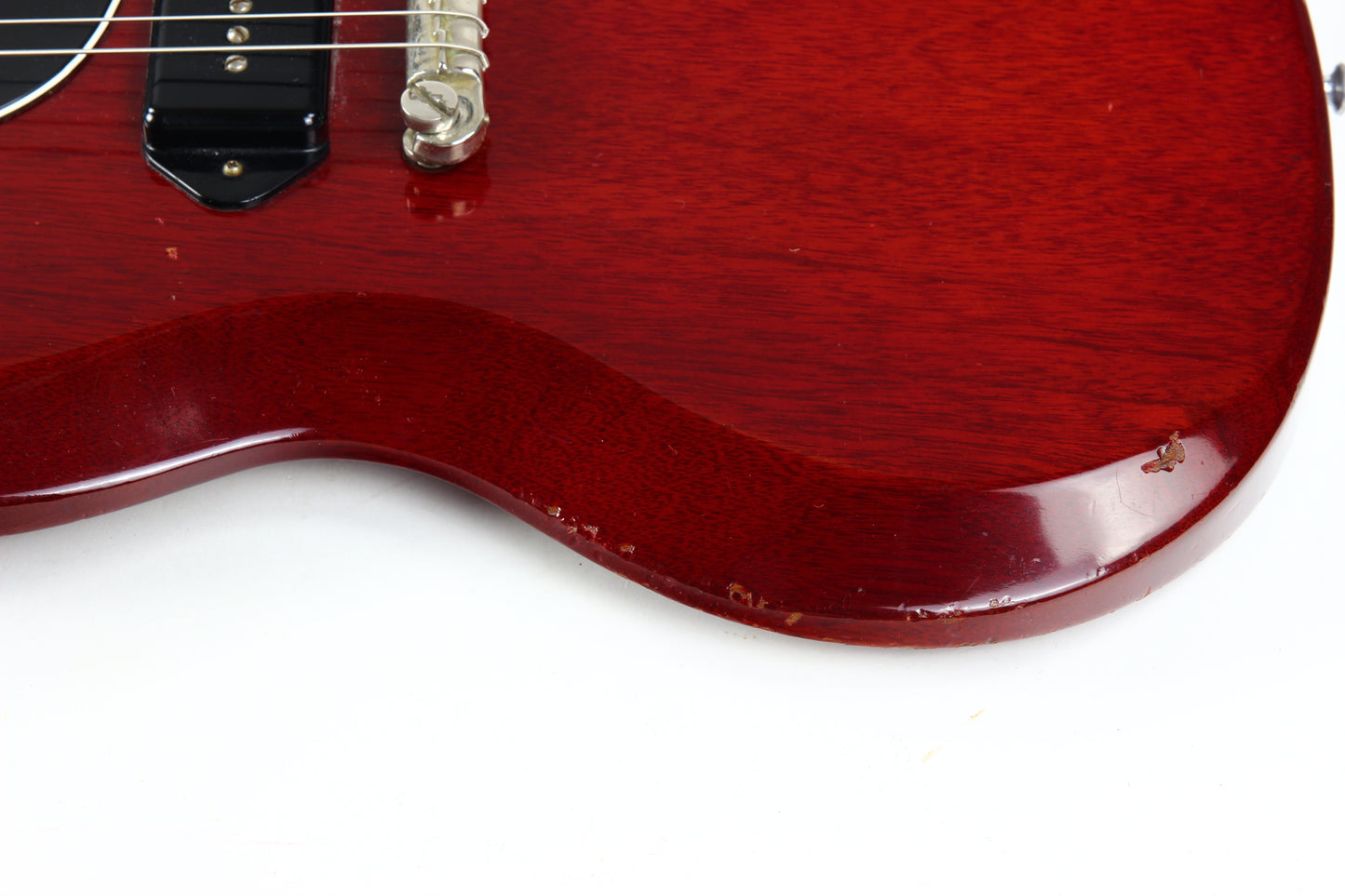1964 Gibson SG Junior Cherry Red 100% Original Vintage jr. Les Paul Guitar