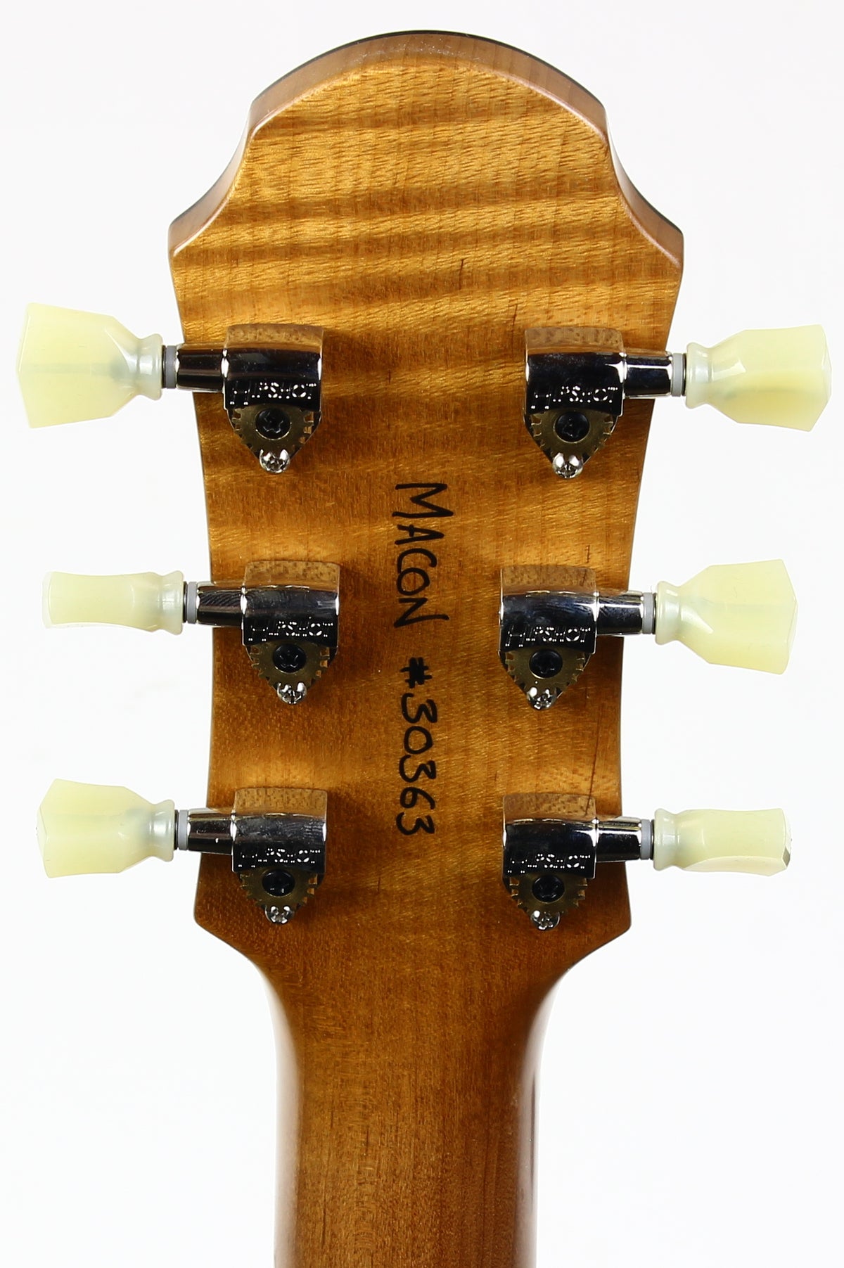 2026 Patrick James Eggle Macon SC Single Cutaway Guitar Blue Denim Burst