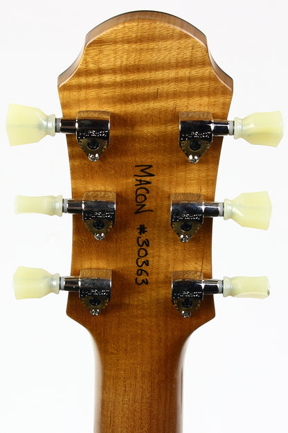 2026 Patrick James Eggle Macon SC Single Cutaway Guitar Blue Denim Burst