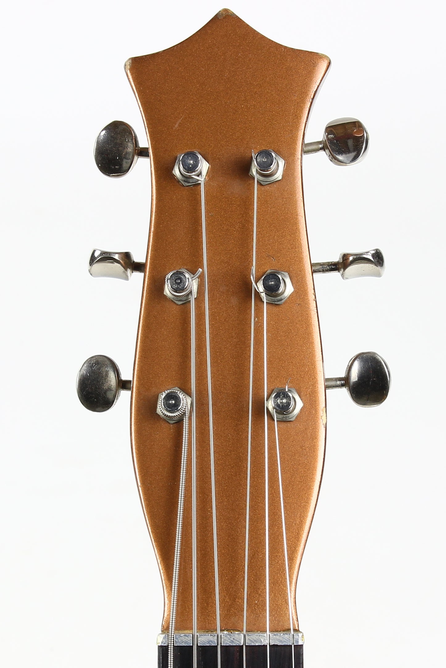 1958 Danelectro SPIEGEL UB-2 Baritone 6-String VI Bass Guitar Copper | Original Coffin Case, EXTREMELY RARE!