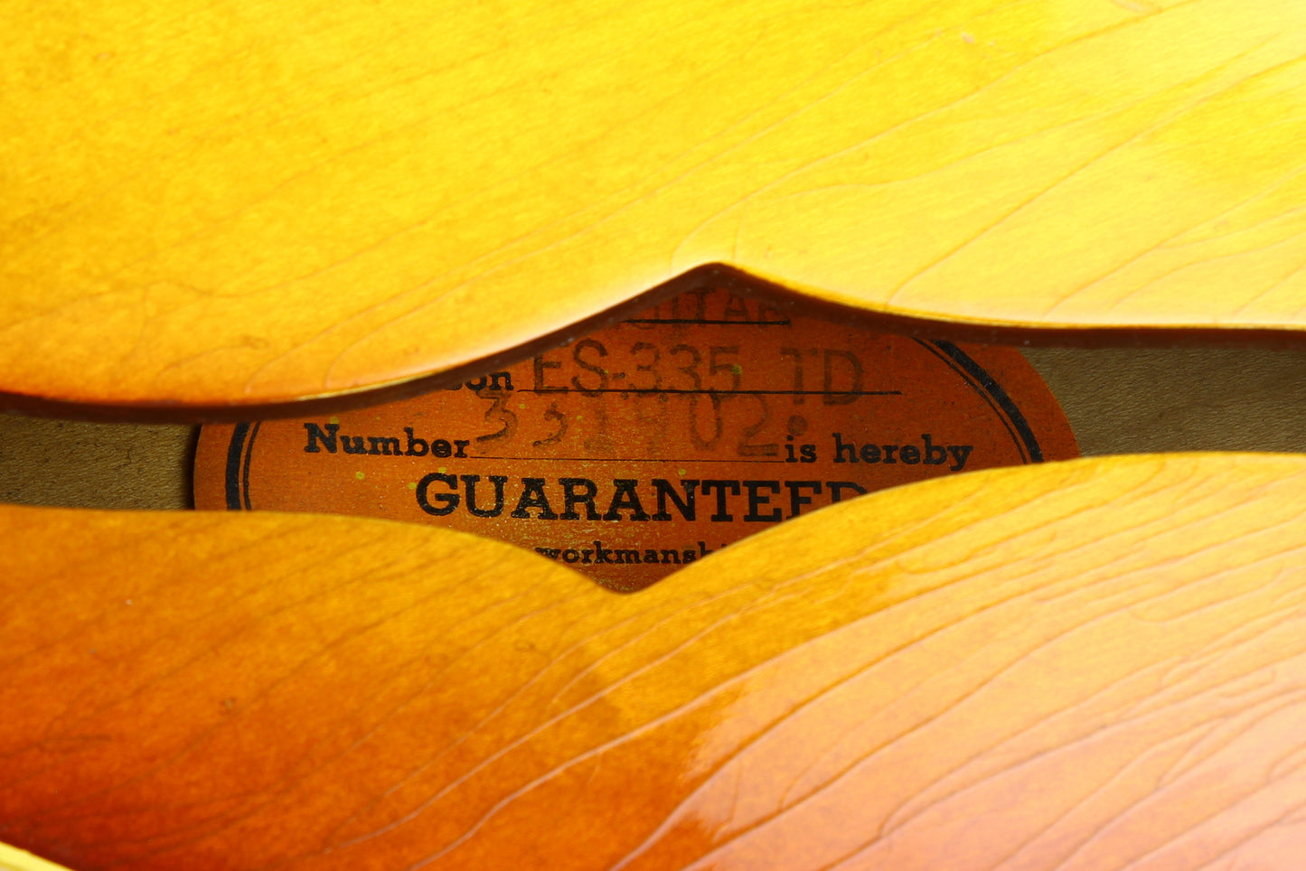 1965 Gibson ES-335 TD Vintage Semi Hollow Guitar WIDE NUT Factory Bigsby!