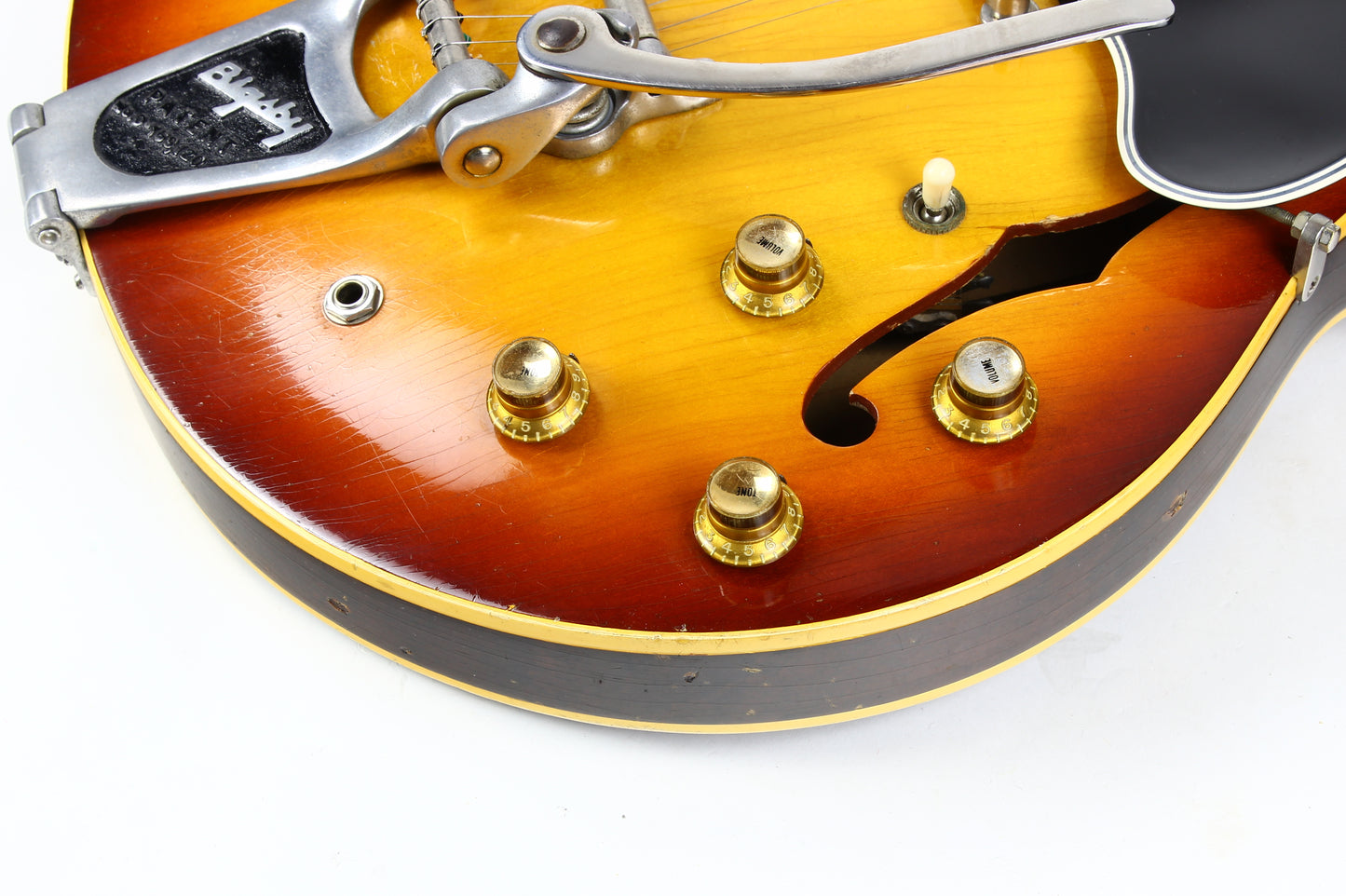 1965 Gibson ES-335 TD Vintage Semi Hollow Guitar WIDE NUT Factory Bigsby!