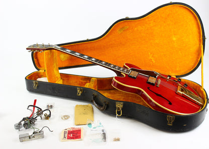 1961 Gibson ES-355 TDSV Cherry 2 PAF Humbuckers Vintage Guitar | Original Case 335 345