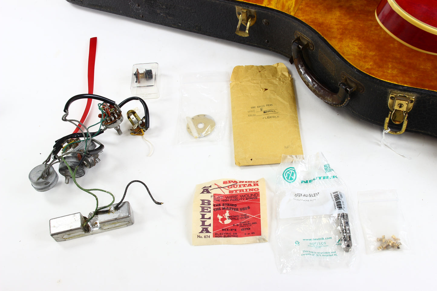 1961 Gibson ES-355 TDSV Cherry 2 PAF Humbuckers Vintage Guitar | Original Case 335 345