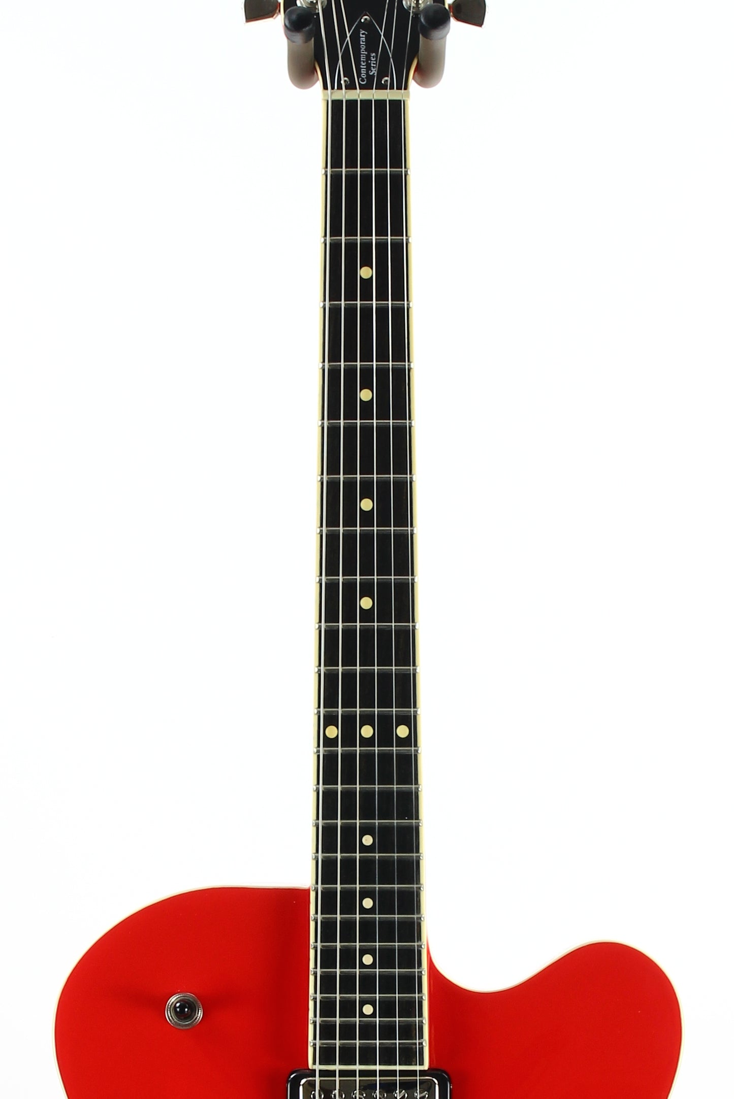 2014 Hofner HVSC-R Verythin Single Cut Red | Semi-Hollow, Minty, Original Hard Case