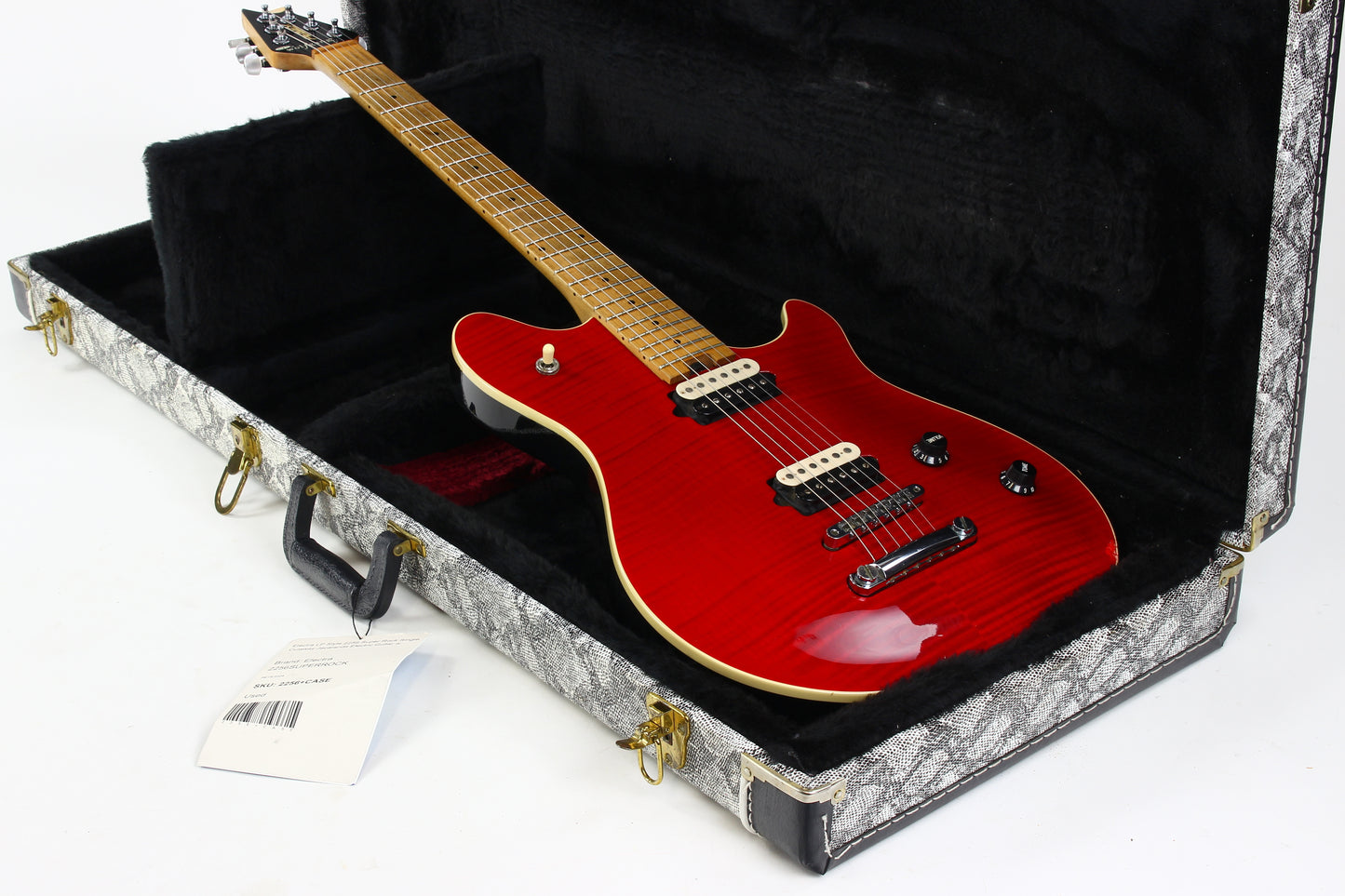 c 1999 Peavey EVH Wolfgang with Stop-Bar Tailpiece USA Standard | Eddie Van Halen Hardtail HT Red