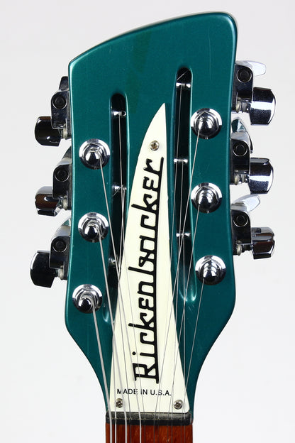 2000 Rickenbacker 330/12 Turquoise 12-String Electric HollowBody Guitar W Original Hard Case