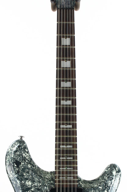 Italia Rimini 12 String Electric Guitar Grey Pearloid