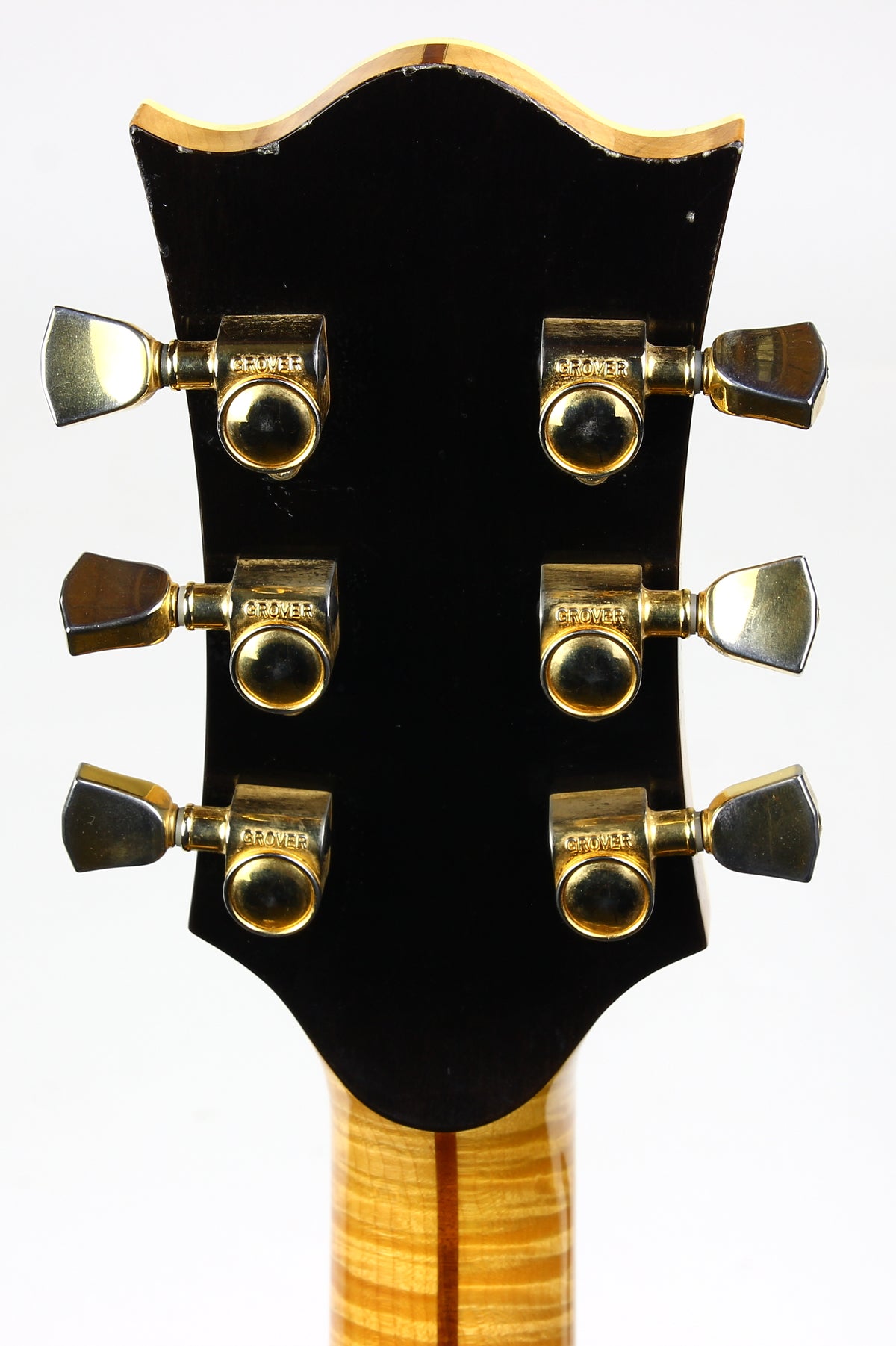 2005 Mark Campellone Deluxe Series 17 Inch Fine Archtop Guitar w Floating Pickup Natural Finish Made In USA