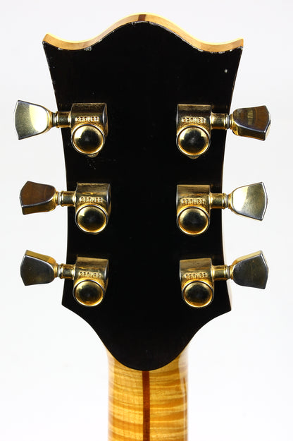 2005 Mark Campellone Deluxe Series 17 Inch Fine Archtop Guitar w Floating Pickup Natural Finish Made In USA