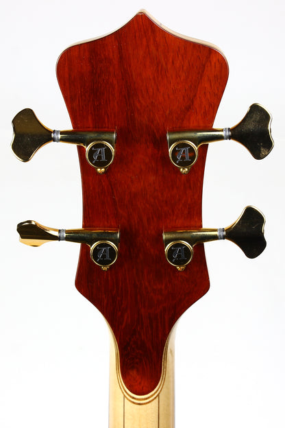 2002 ALEMBIC Custom Short-Scale Electric Bass Guitar Stanley CLARKE Vermilion 4-String