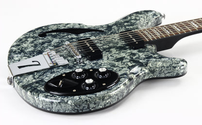 Italia Rimini 12 String Electric Guitar Grey Pearloid