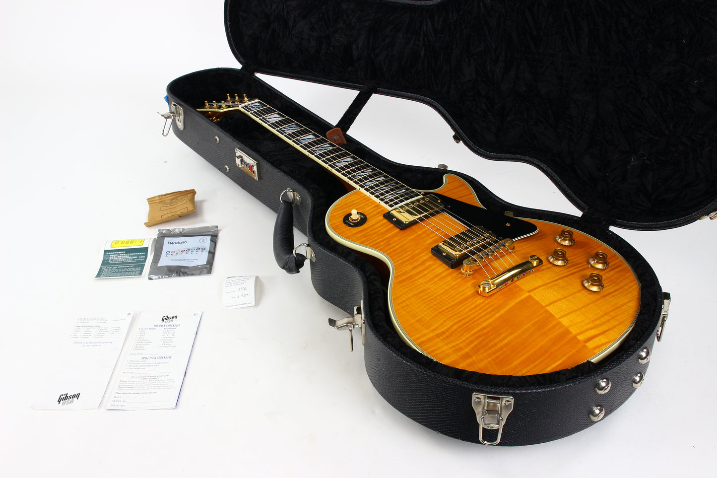 2003 Gibson USA Les Paul Supreme Natural Amber KILLER TOP and BACK!