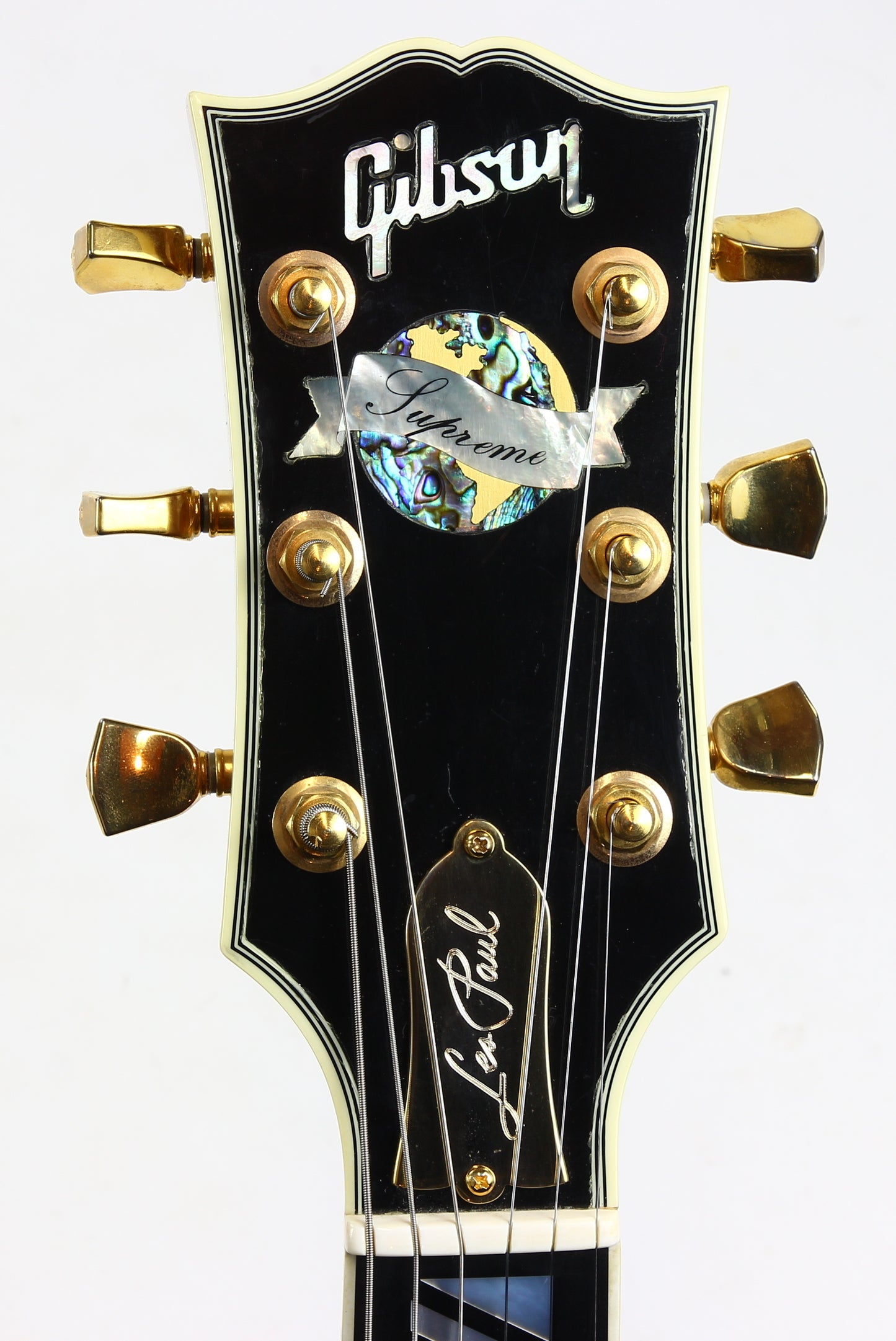 2003 Gibson USA Les Paul Supreme Natural Amber KILLER TOP and BACK!