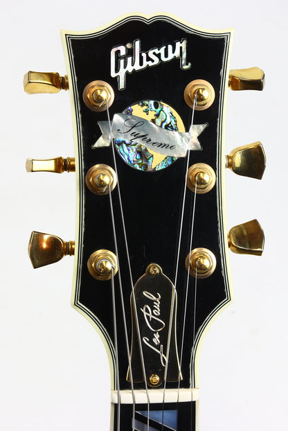 2003 Gibson USA Les Paul Supreme Natural Amber KILLER TOP and BACK!