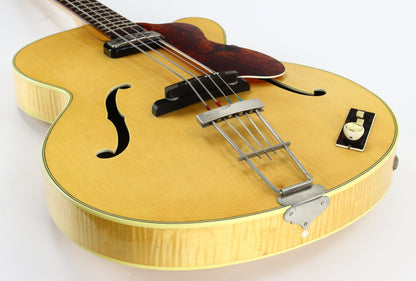 1960 Hofner 500/3 Senator Bass Natural Blonde | Rare Vintage Hollow Body