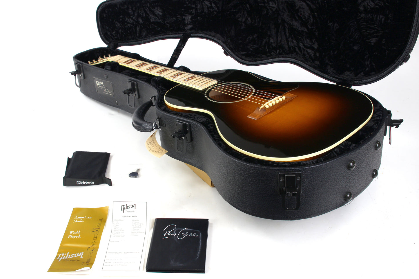 Gibson Custom Shop ELVIS COSTELLO L- Century of Progress 2007 Signed Label, Songwriter Series