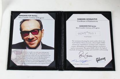 Gibson Custom Shop ELVIS COSTELLO L- Century of Progress 2007 Signed Label, Songwriter Series
