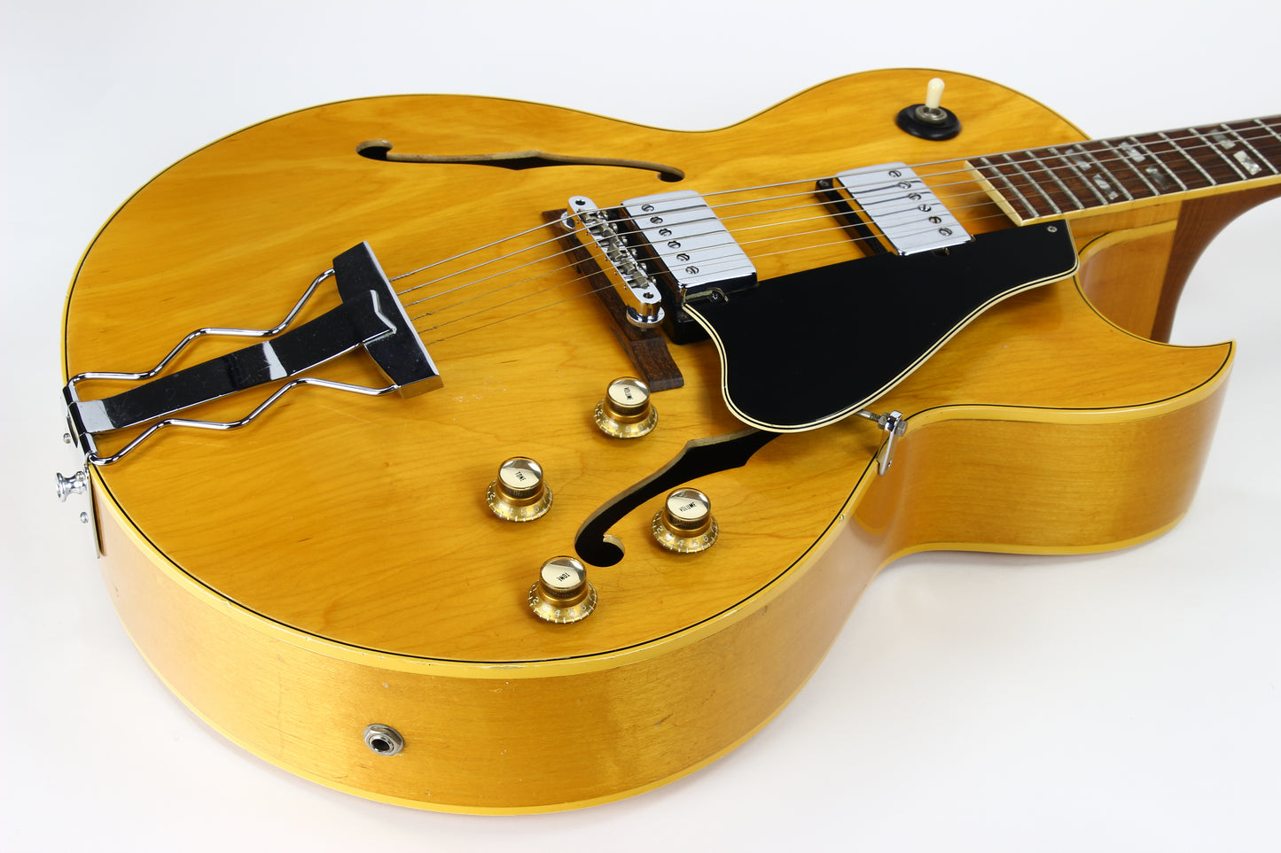 1968 Gibson ES-175DN Factory Natural - 2 Pickup, Vintage Archtop Jazz Electric Guitar ES-175D 1957 - 1969