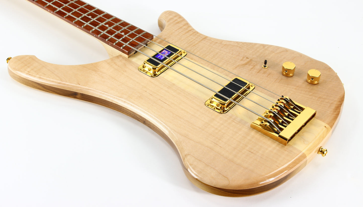 2003 Rickenbacker 4004Cii Cheyenne II Mapleglo MG Natural Bass Guitar | Beautiful Example