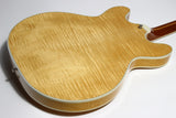 c. 1998 Guild USA Starfire IV Natural Blonde - Westerly Rhode Island Made, Highly Figured Flame!