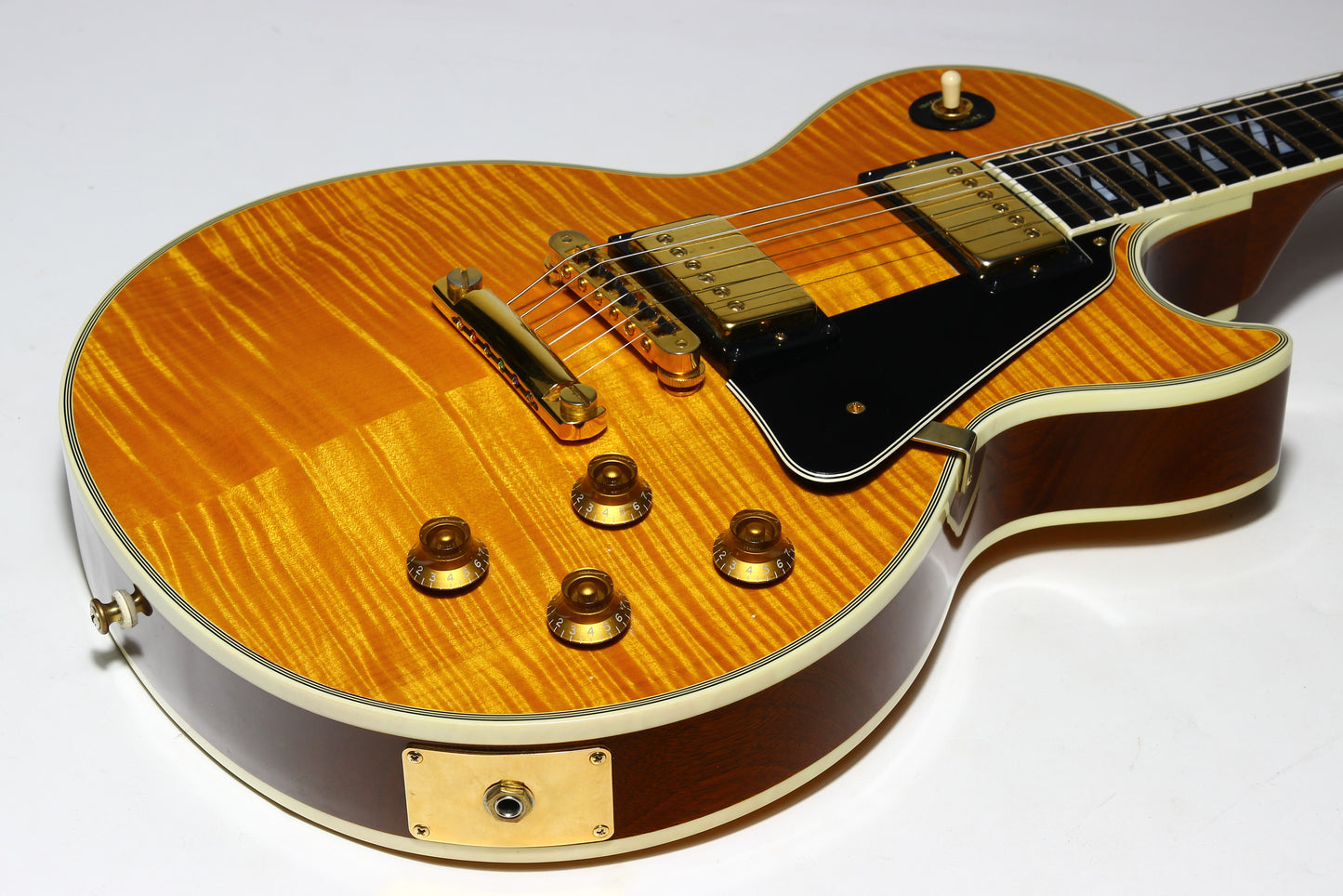 2003 Gibson USA Les Paul Supreme Natural Amber KILLER TOP and BACK!