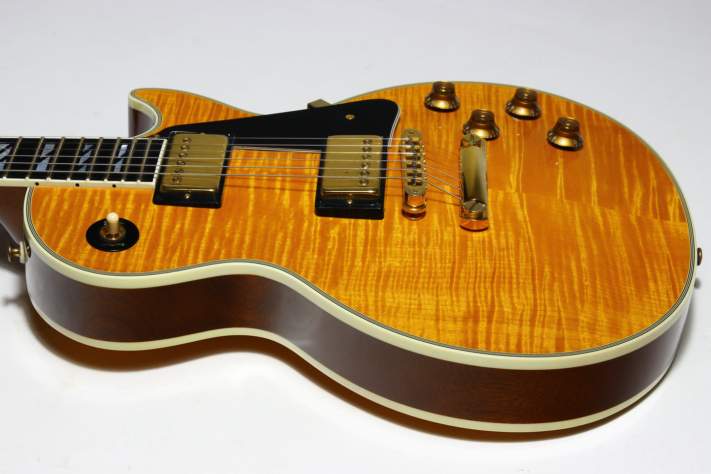 2003 Gibson USA Les Paul Supreme Natural Amber KILLER TOP and BACK!