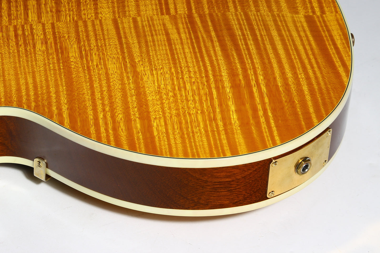 2003 Gibson USA Les Paul Supreme Natural Amber KILLER TOP and BACK!